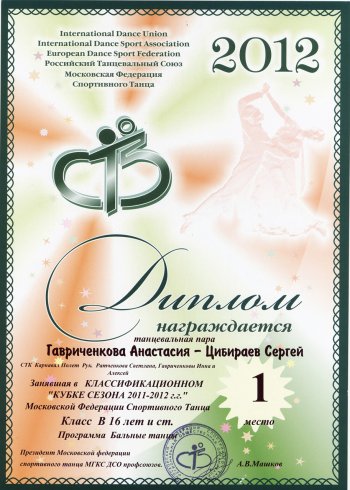 ���������� ������ ����� ������ � 2011-2012